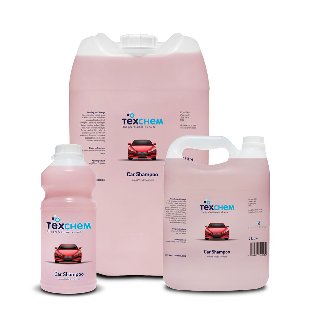 Texchem - Aut - Car Shampoo - Liquid - Box (4x5ltr)