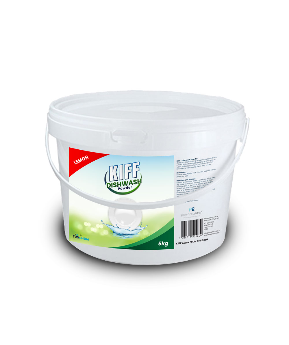 Kiff - Jnt - Dishwash Powder - Powder - 5kg Bucket