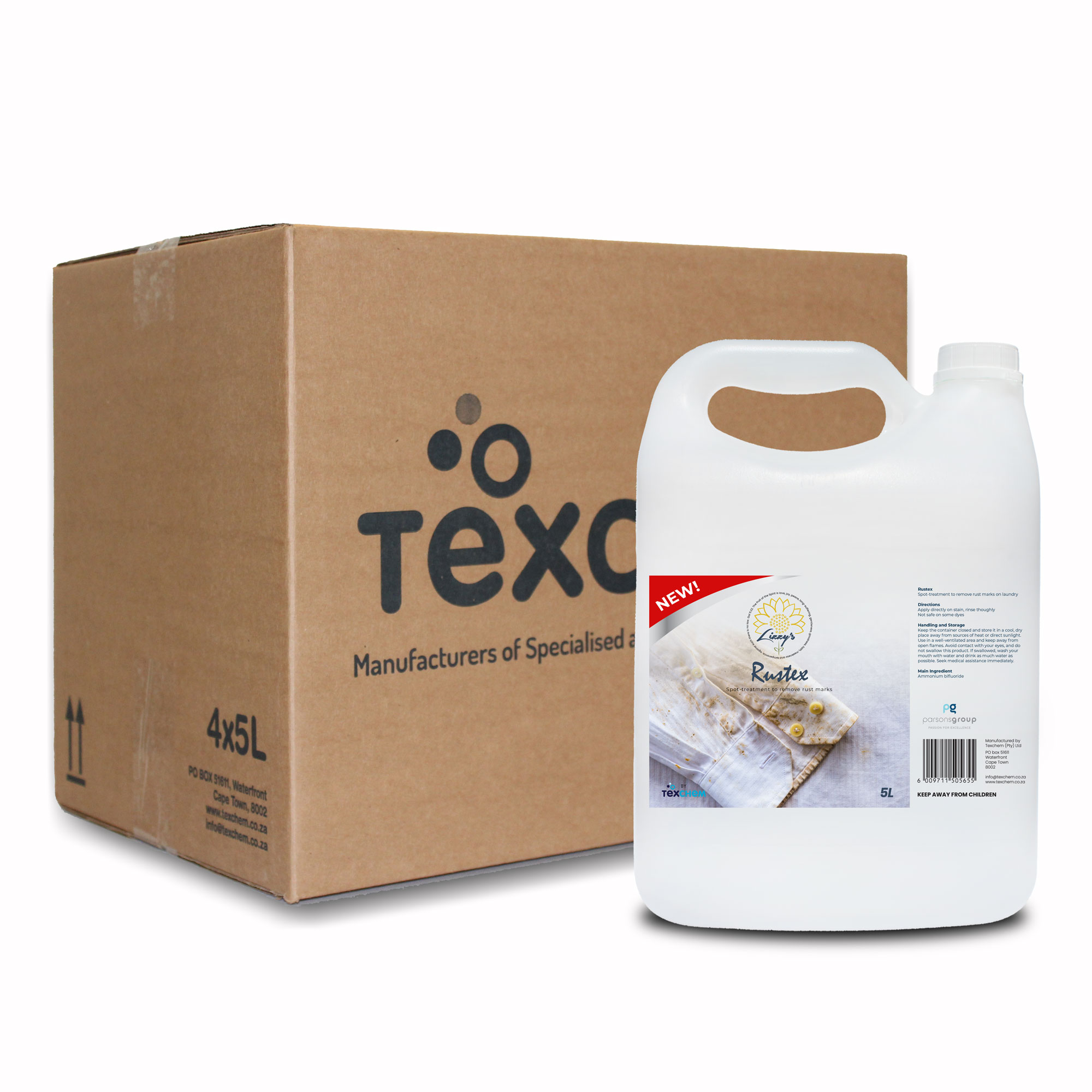 Lizzy's ™ - Lnd - Rustex - Liquid - Box (4x5ltr)