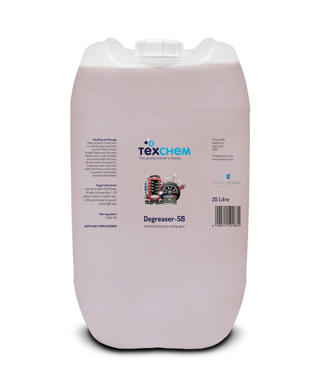 Texchem - Aut - Degreaser-SB - Liquid - 25ltr Can