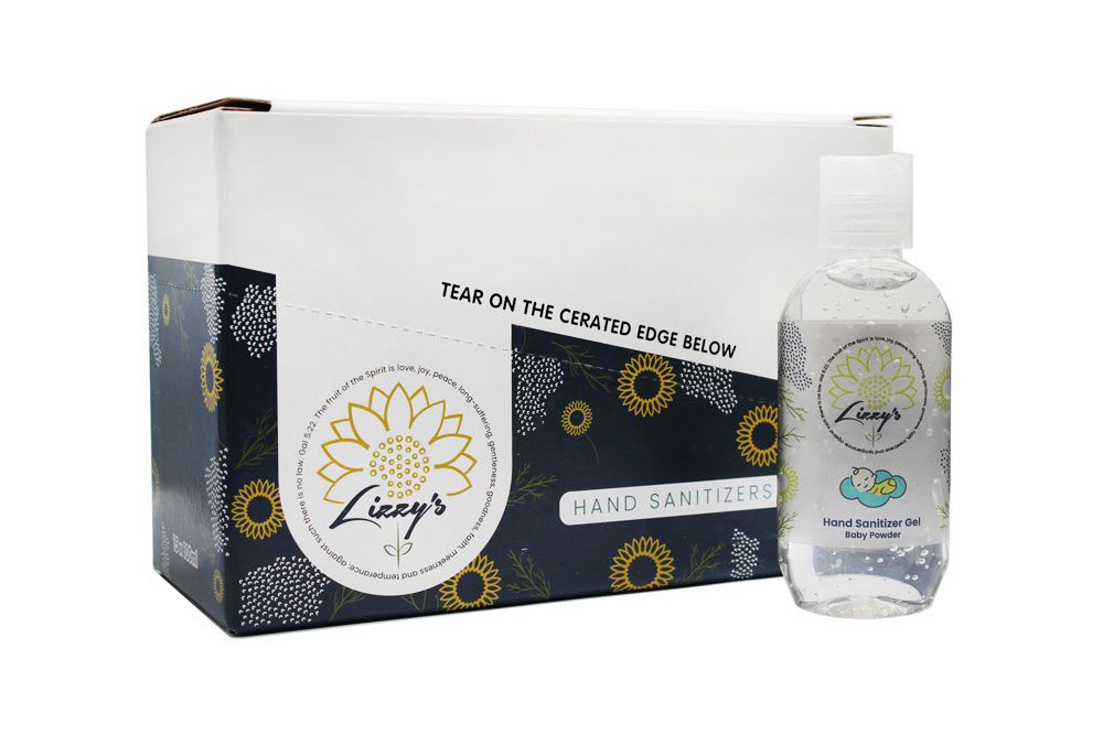 Lizzy's ™ - Jnt - Handsan Gel (Baby Powder) - Gel - Box (5x15x100ml)