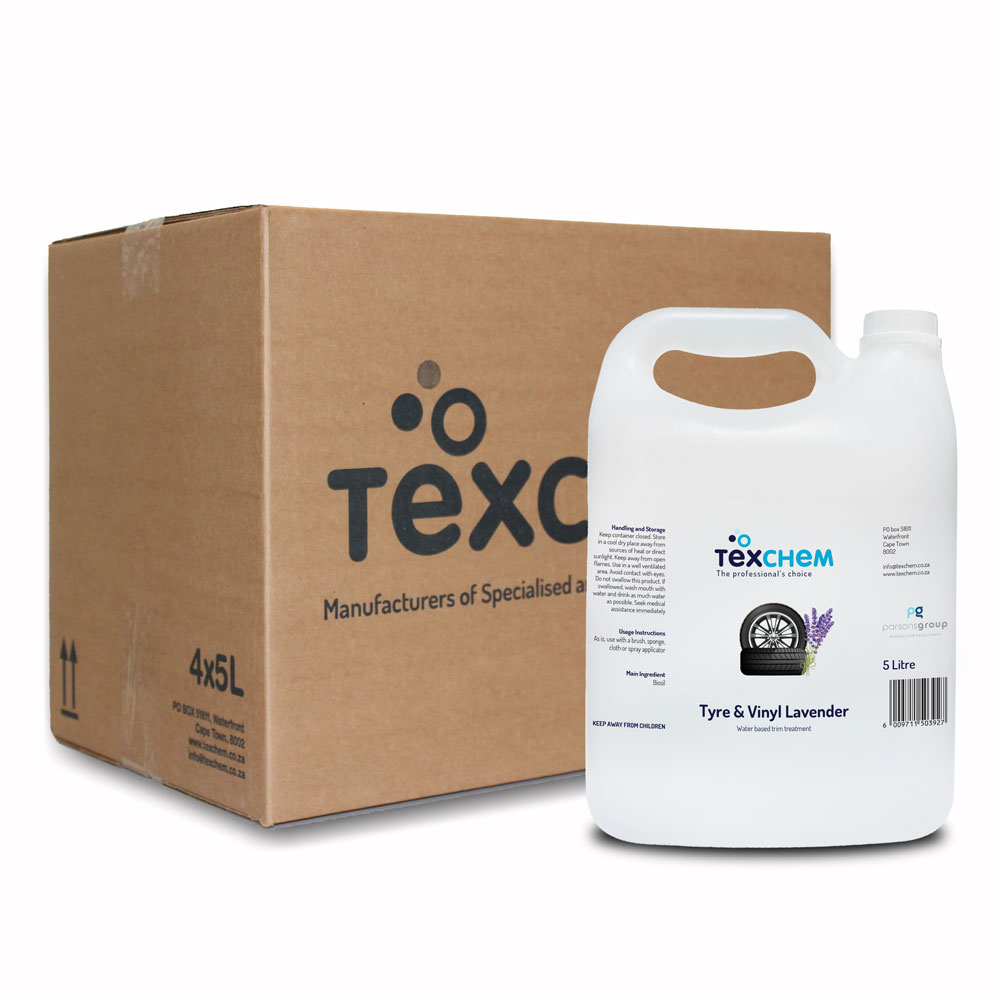 Texchem ™ - Aut - Tyre&Vinyl (Lavender) - Liquid - Box (4x5ltr)