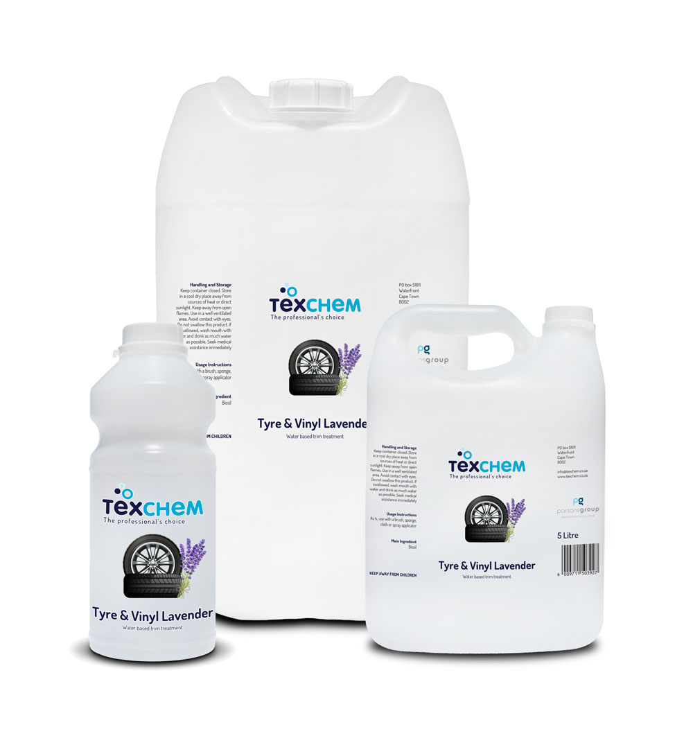 Texchem - Aut - Tyre&Vinyl Lavender - Liquid - Box (4x5ltr)