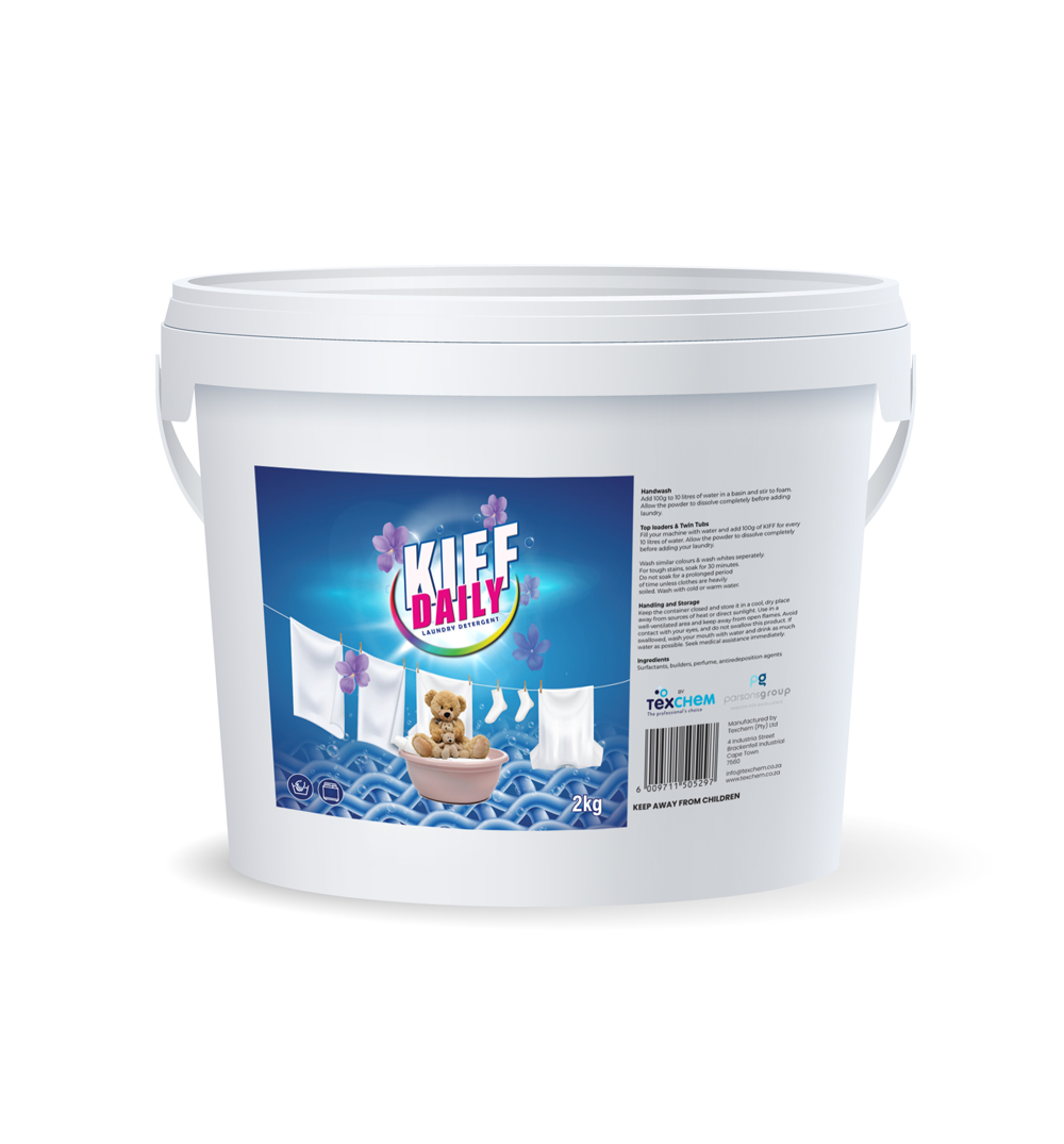 Kiff - Lnd - Laundry Powder "Daily" - Powder - 2kg Bucket