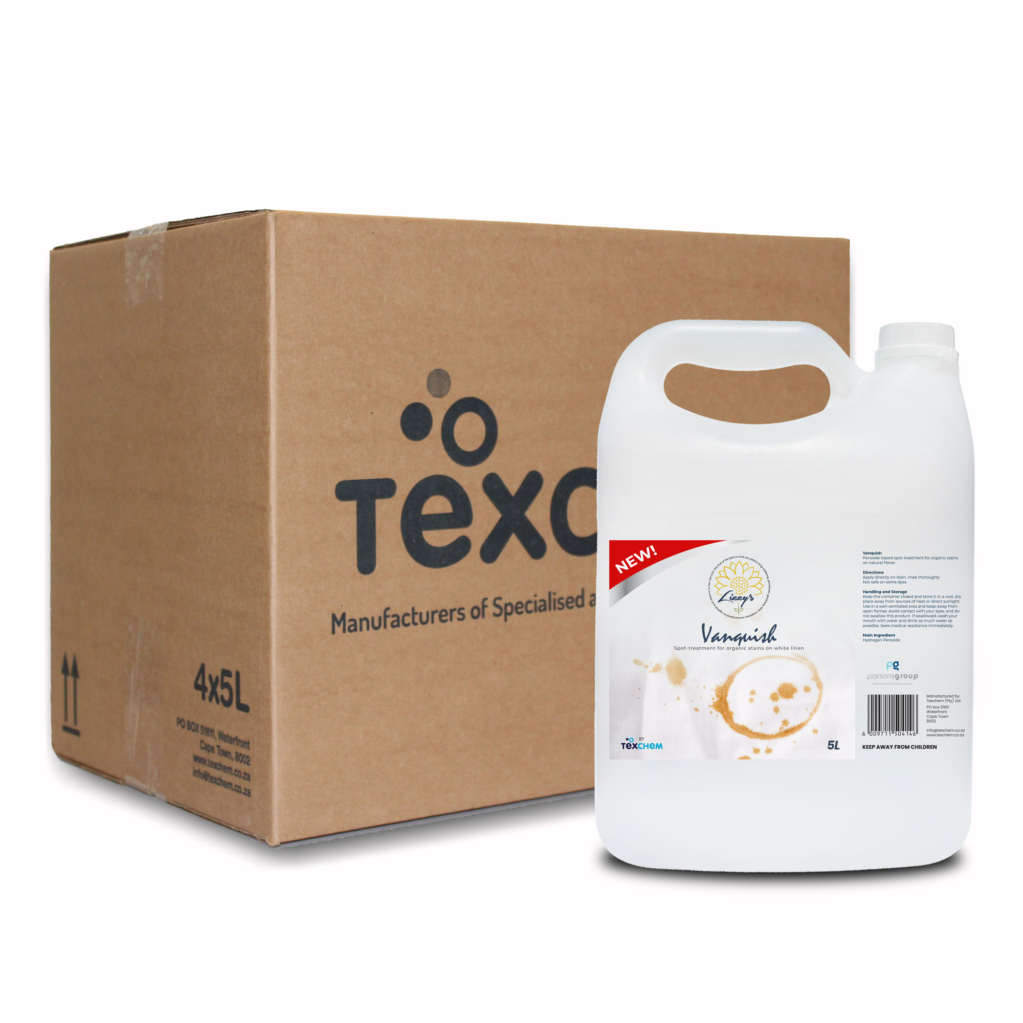 Lizzy's ™ - Lnd - Vanquish - Liquid - Box (4x5ltr)