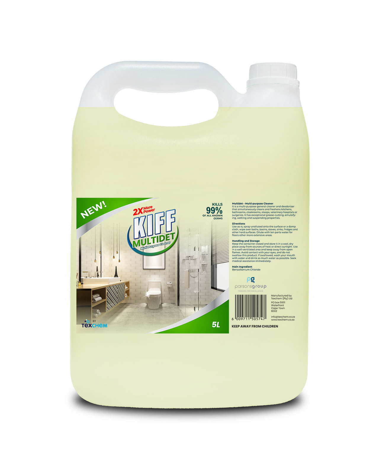 Kiff - Jnt - Multidet - Liquid - 5ltr Can