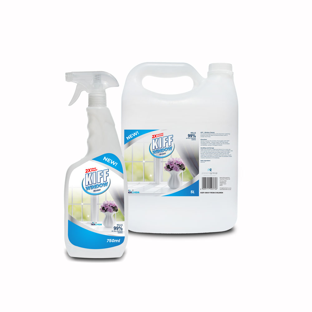 Kiff - Jnt - Window Cleaner - Liquid - Box (15x750ml-Spray)