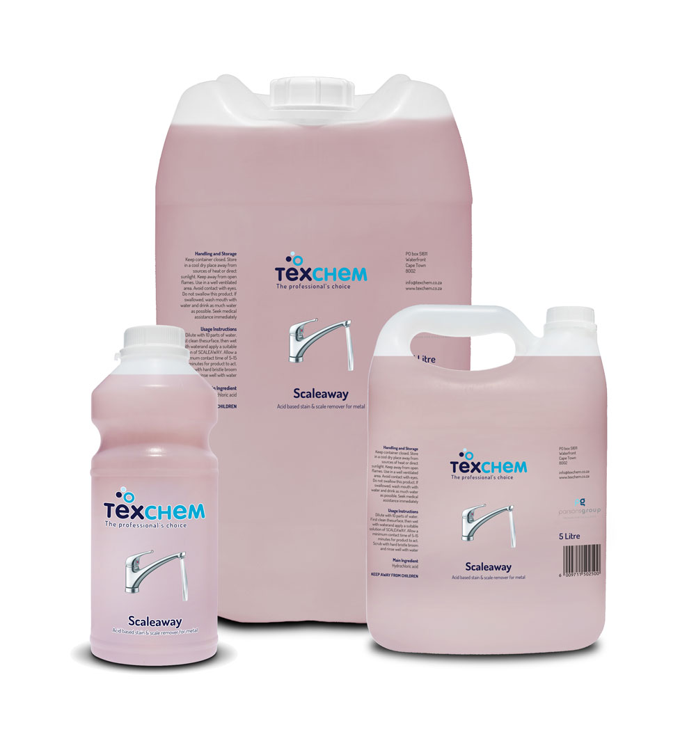 Texchem - Ind - ScaleAway - Liquid - Box (4x5ltr)