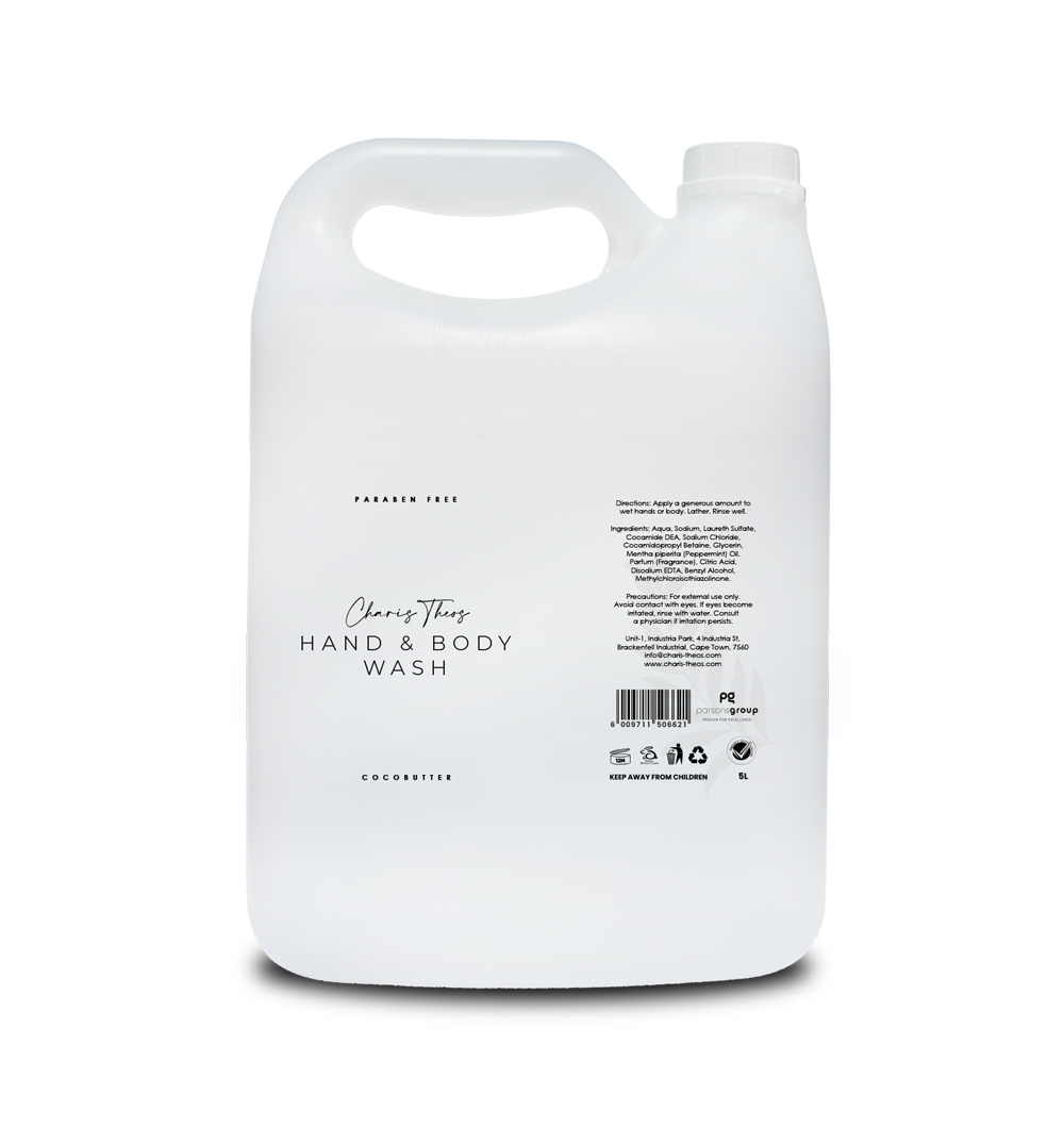 Charis Theos ™ - Amn - Body Wash "Cocobutter" - Laundry Liquid - 5ltr Can