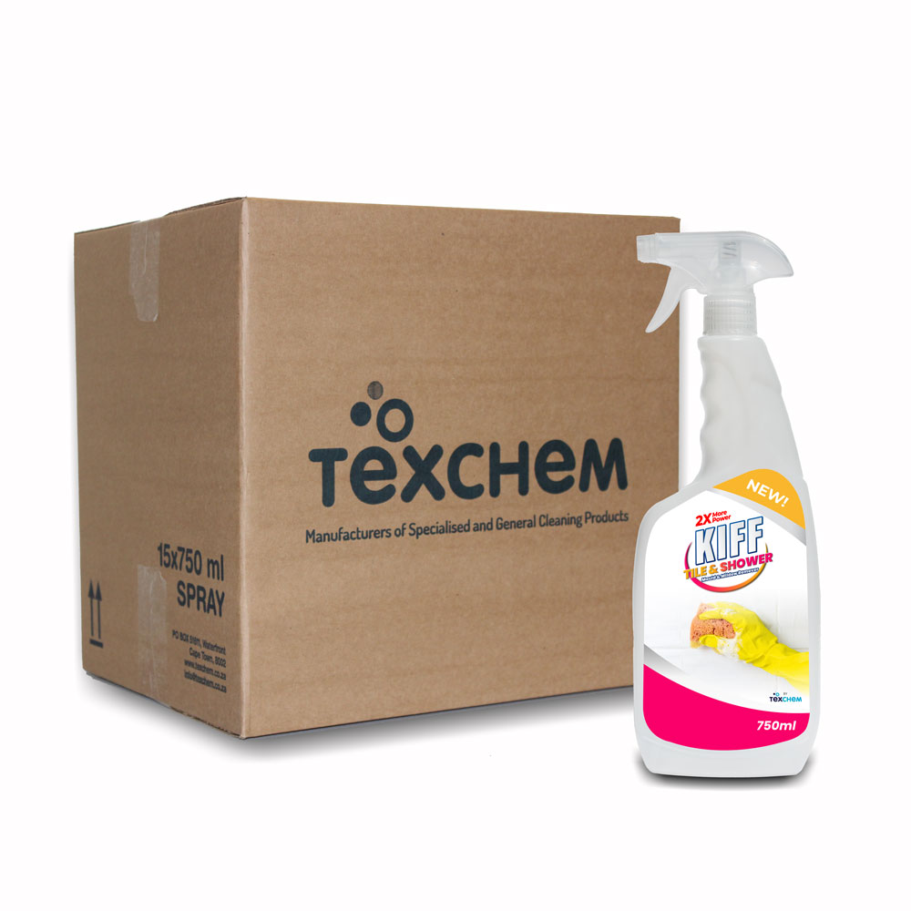 Kiff - Jnt - Tile&Shower Cleaner - Liquid - Box (15x750ml-Spray)