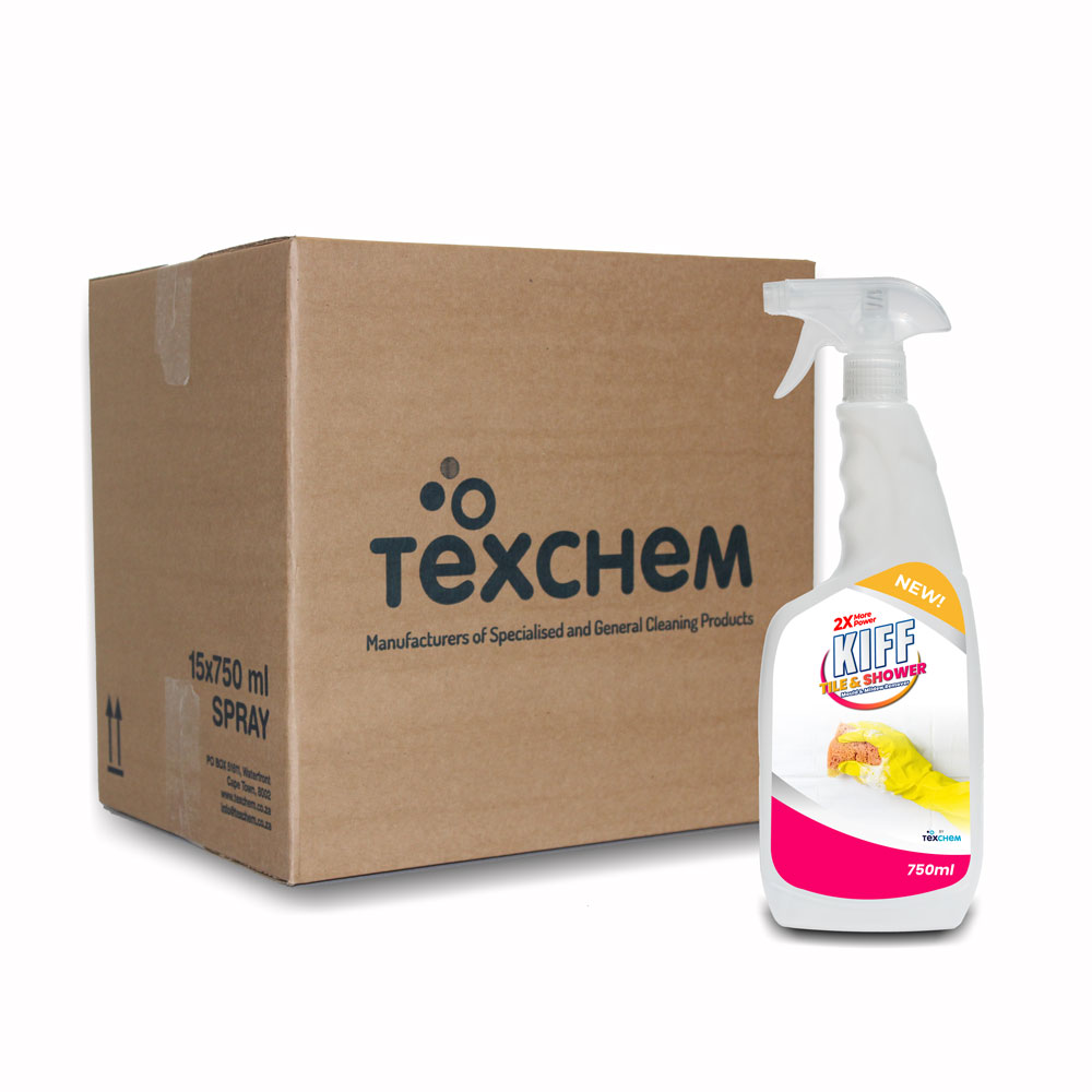 Kiff ™ - Jnt - Tile&Shower Cleaner - Liquid - Box (15x750ml-Spray)