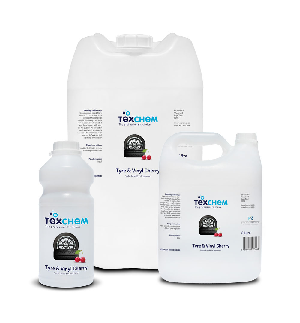 Texchem - Aut - Tyre&Vinyl Cherry - Liquid - Box (4x5ltr)