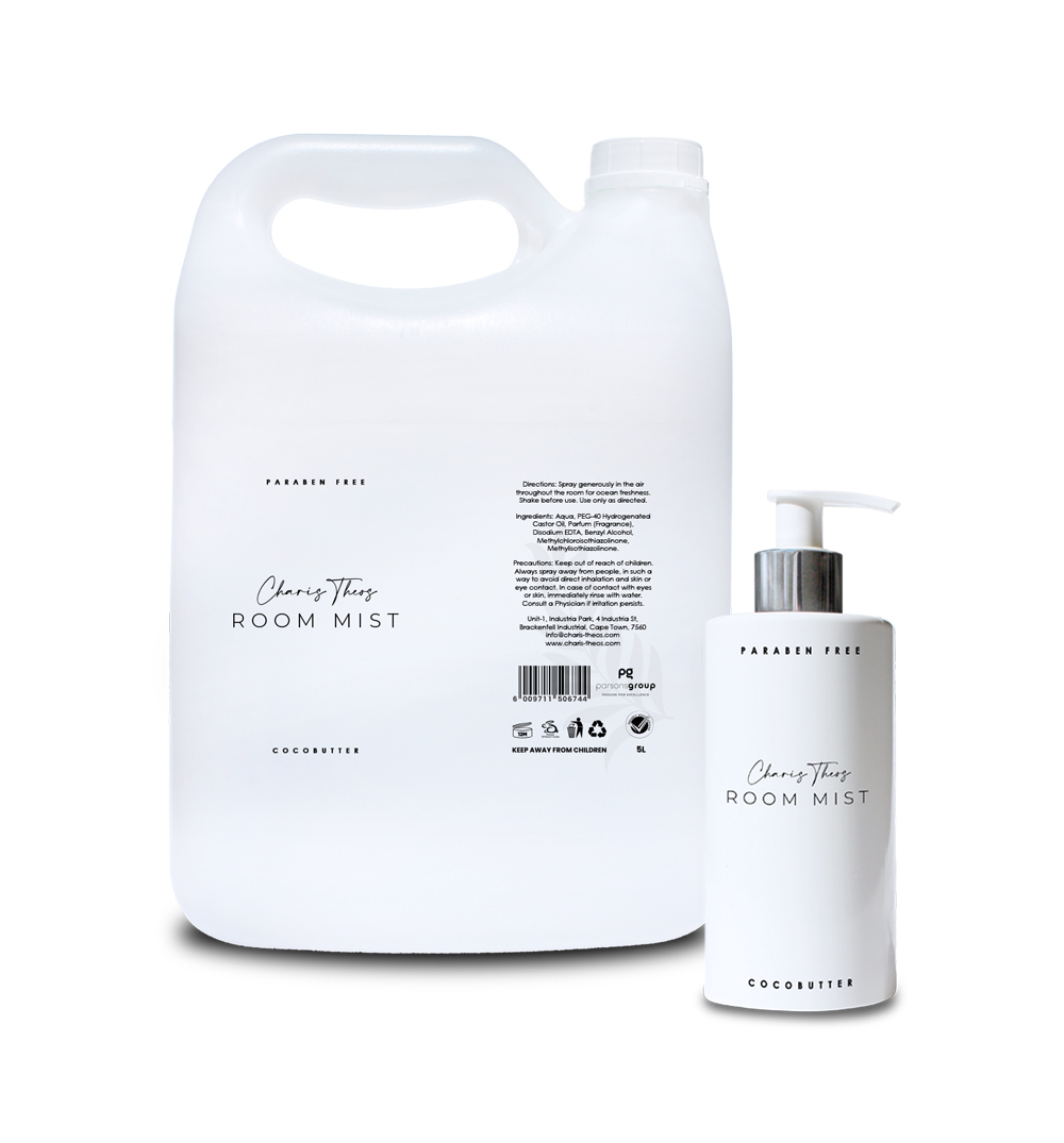 Charis Theos - Amn - Room Mist "Cocobutter" - Liquid - 5ltr Can